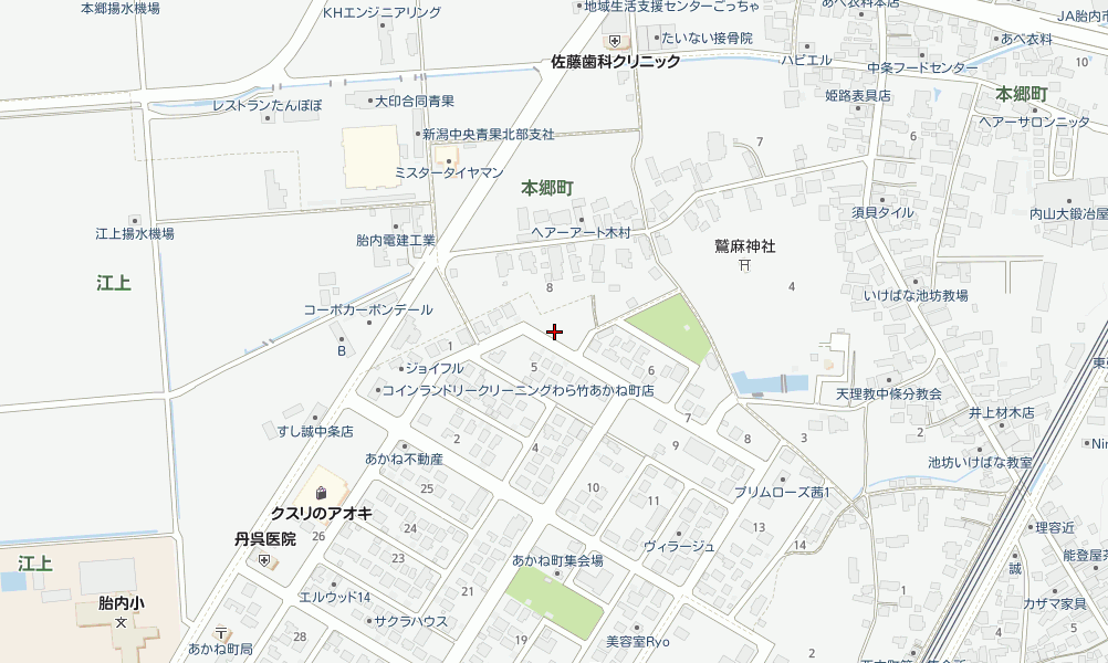 売地 新発田市・村上市・胎内市 胎内市あかね町　No.2